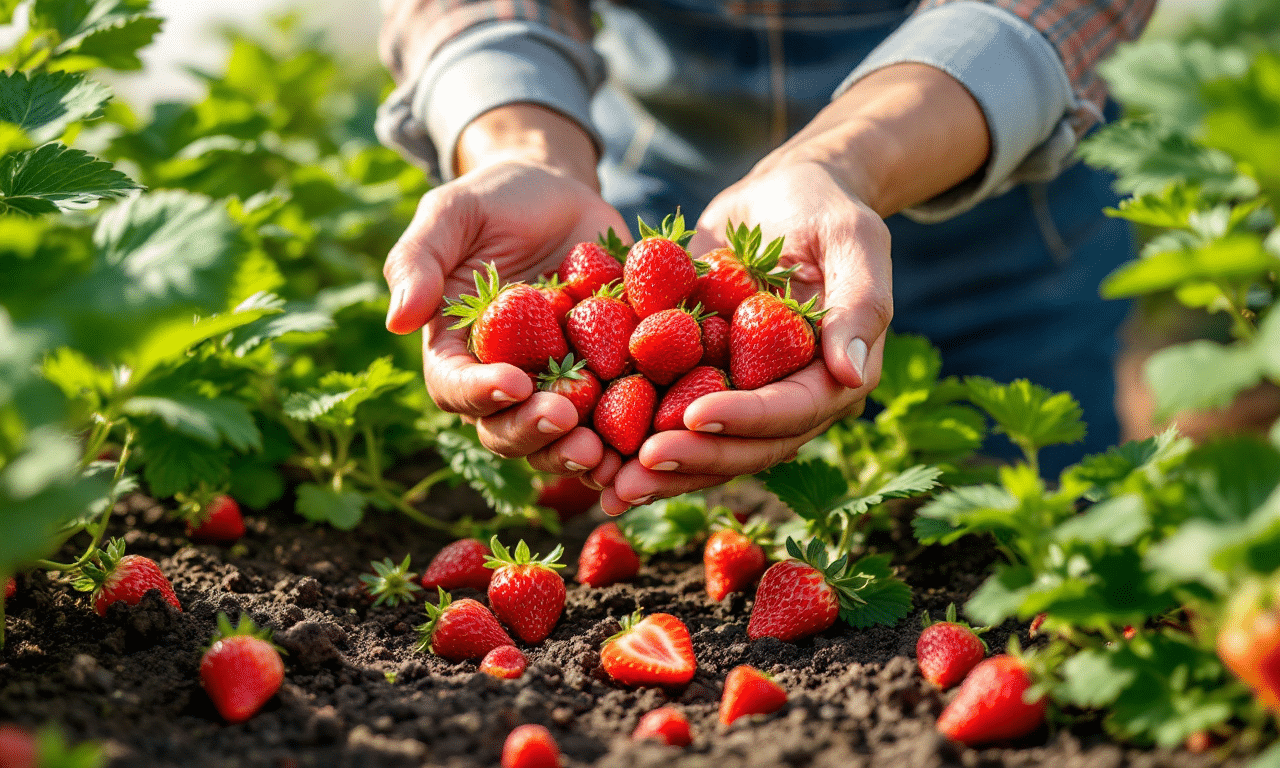 Unlock the secret to a bountiful strawberry harvest!