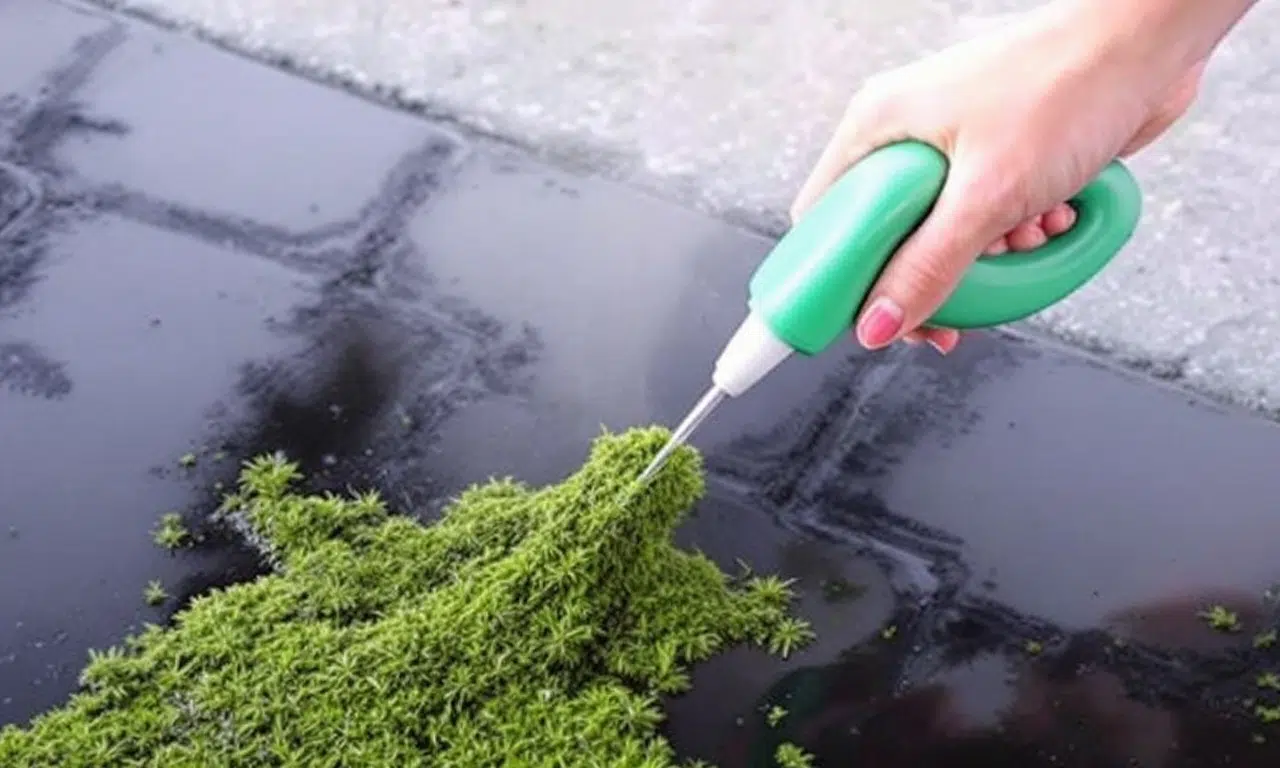 Discover grandma’s 65p trick to banish driveway moss for good!