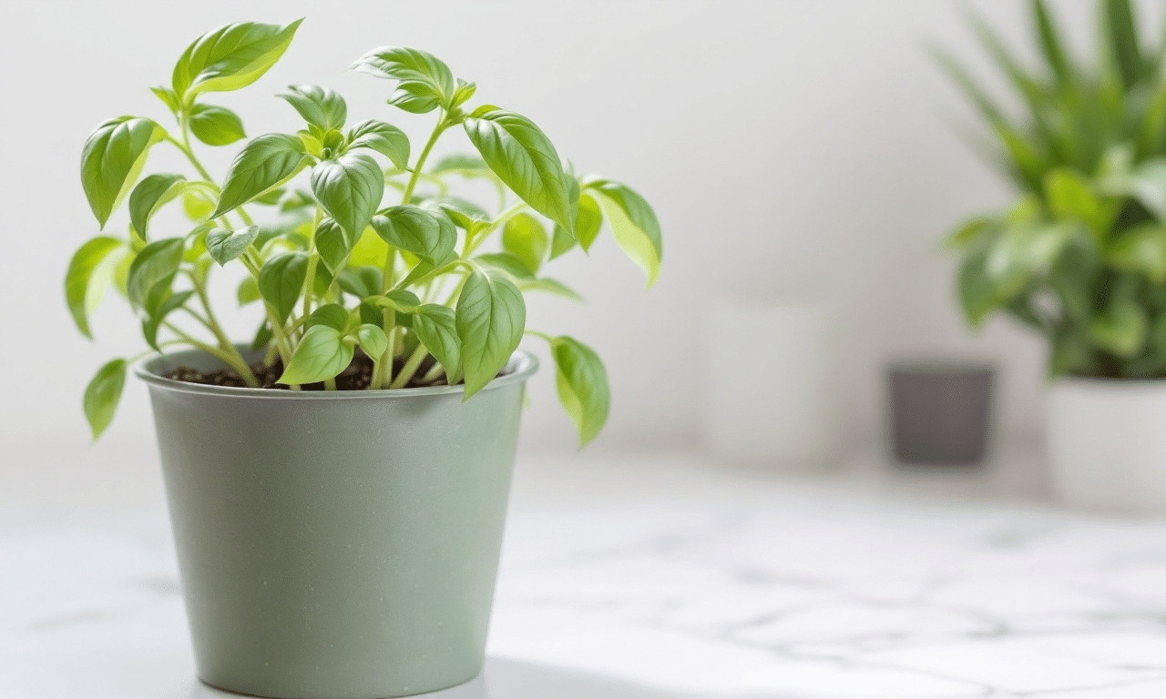Unlock the secret to lush basil: a simple trick for all-season growth!