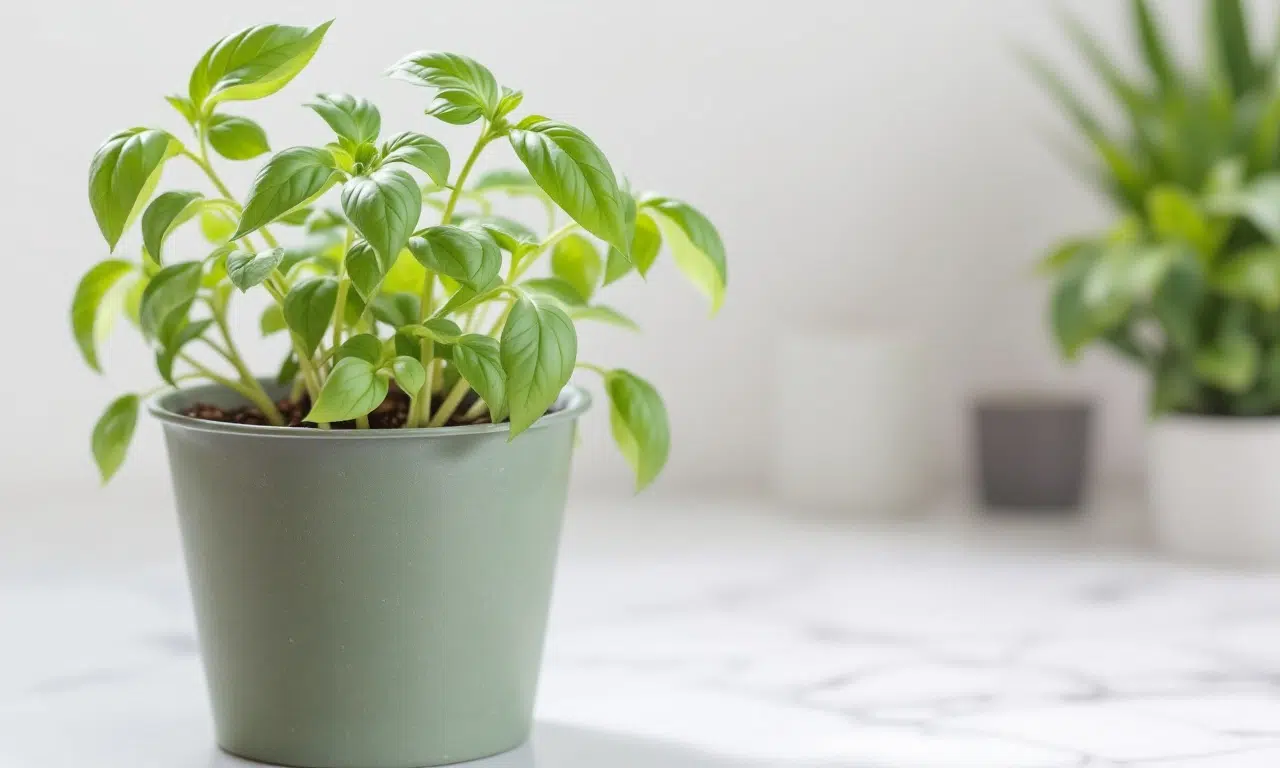 Unlock the secret to lush basil: a simple trick for all-season growth!