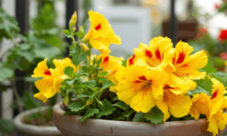 Transform your yellowing geraniums into a vibrant spectacle with these simple tips!