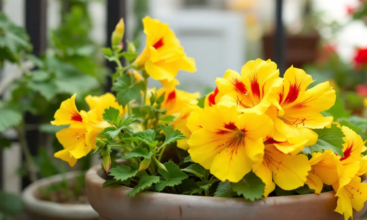Transform your yellowing geraniums into a vibrant spectacle with these simple tips!
